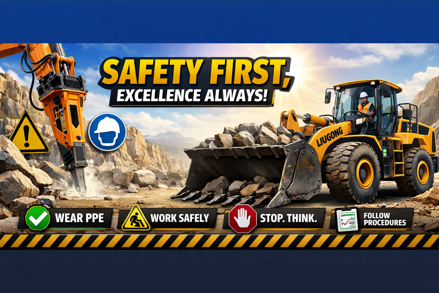 Safety First, Excellence Always